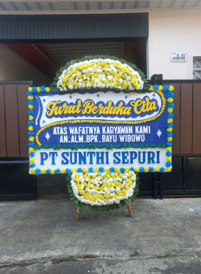 Papan Bunga Duka di Pejagalan